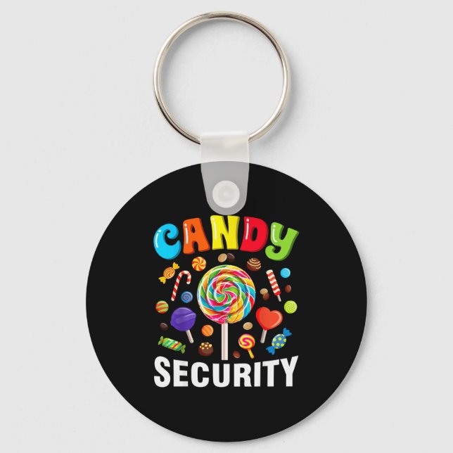 Porte-clés Candy Security Funny Halloween Costume  (Recto)