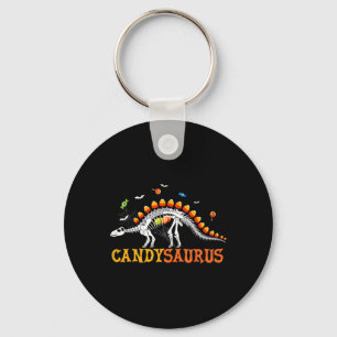 Porte-clés Candysaurus bonbon maïs dinosaure squelette joyeux