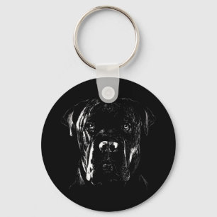 Porte-clés Cane Corso Art : mâtin italien