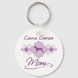 Porte-clés Cane Corso Maman