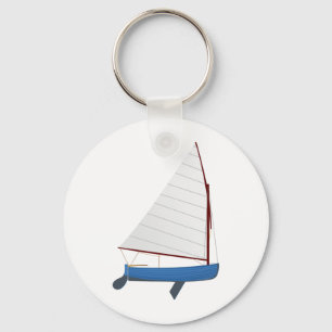 Porte-clés Canot de navigation de 12 pieds