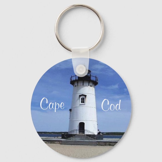 Porte-clés Cape Cod Edgartown Lighthouse Key Chain (Recto)