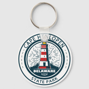 Porte-clés Cape Henlopen State Park Delaware Badge
