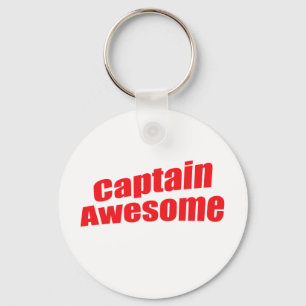 Porte-clés Capitaine Awesome