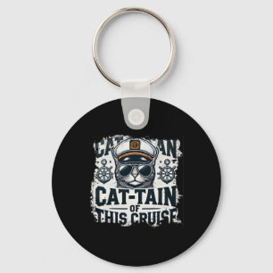 Porte-clés Capitaine Chat-tain de bateau de croisière Sea Vac