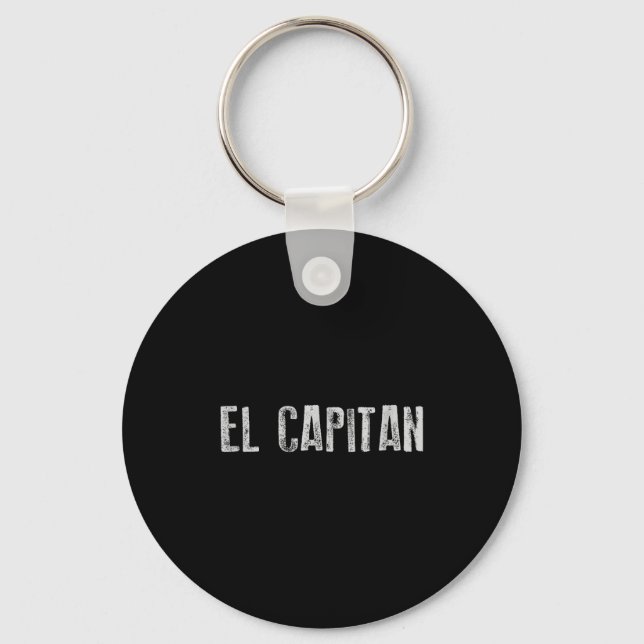 Porte-clés Capitaine de bateau El Catan (Recto)