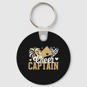 Porte-clés Capitaine de pom-pom girls Heart Capitaine de pom-