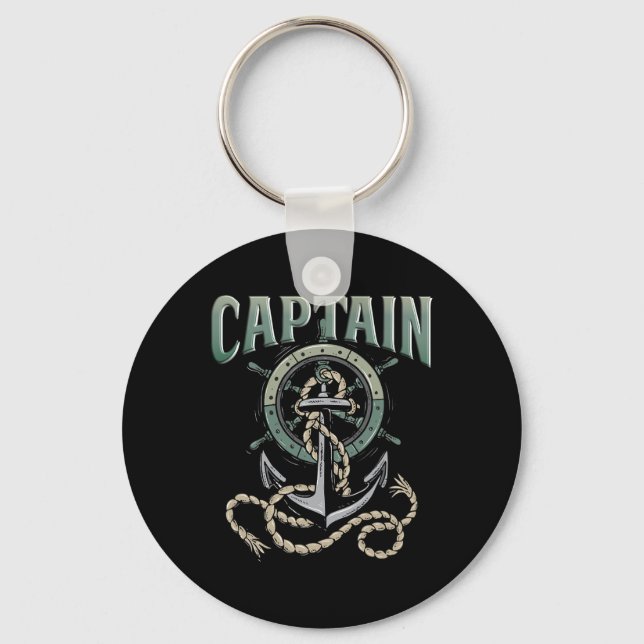 Porte-clés Capitaine Du Bateau (Recto)