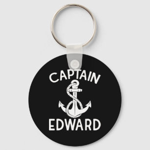 Porte-clés Capitaine Edward Ancre Bateau de plaisance Bateau