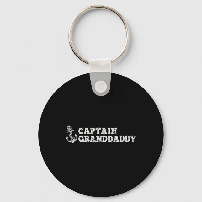 Porte-clés Capitaine Granddaddy Ancre de navigation de plaisa (Recto)