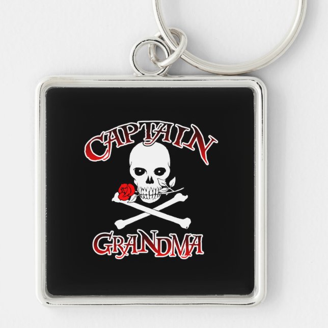 Porte-clés Capitaine Grandma (Devant)