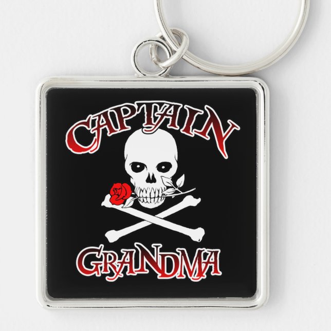 Porte-clés Capitaine Grandma Porte - clé (Devant)