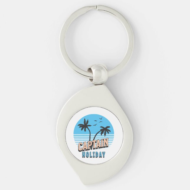 Porte-clés Capitaine Holiday (Devant)