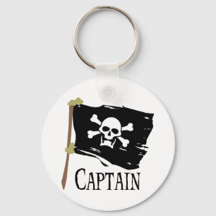 Porte-clés Capitaine jolly roger