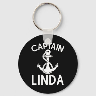 Porte-clés Capitaine Linda Bateau Bateau Bateau Bateau Ancre 