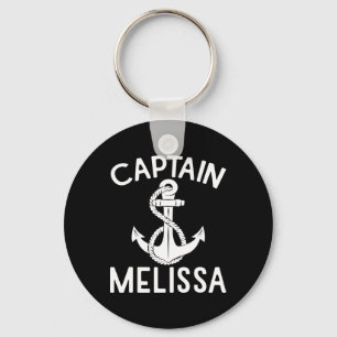 Porte-clés Capitaine Melissa Bateau Bateau Bateau Ancre de ya
