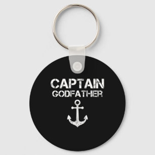 Porte-clés Capitaine Parrain Bateau de pêche sur le lac Ponto