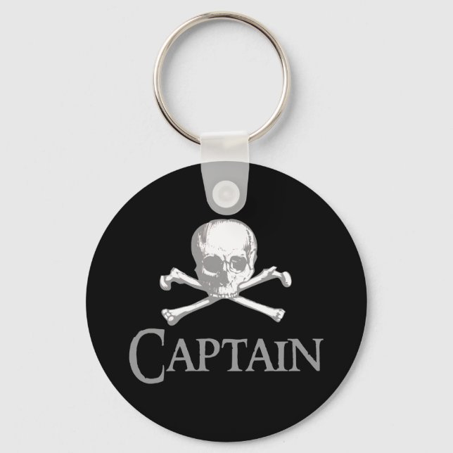 Porte-clés Capitaine pirate (Recto)