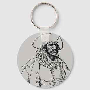Porte-clés Capitaine pirate