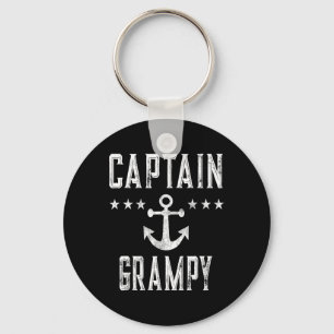 Porte-clés Capitaine vintage Grampy - Croisière En Famille Ou