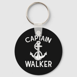 Porte-clés Capitaine Walker Navire Bateau Yacht Ancre