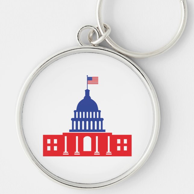 Porte-clés capitole des États-Unis (Devant)