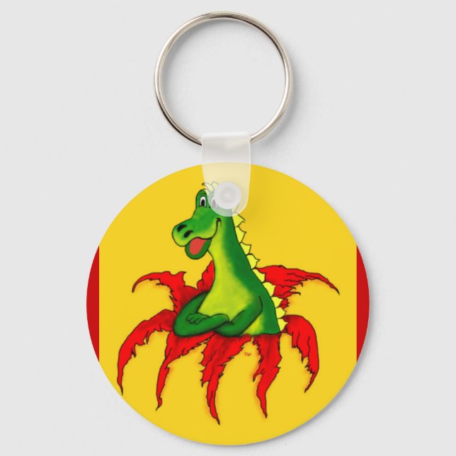 Porte-clés Capo, le petit dragon (Recto)