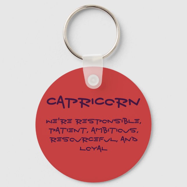 PORTE-CLÉS CAPRICORN (Recto)