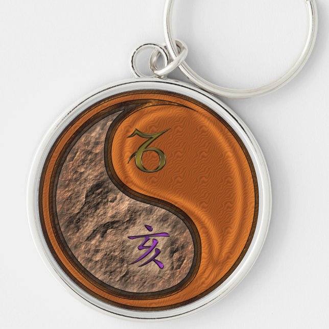 Porte-clés Capricorn et Porte - clé de sanglier (Devant)