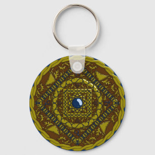 Porte-clés Capricorn Mandala Porte - clé