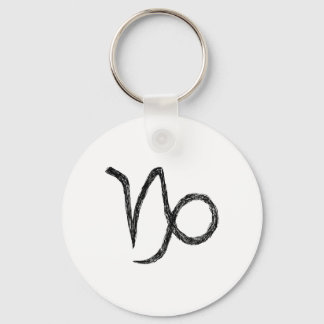 Porte-clés Capricorne. Panneau astrologie zodiaque.