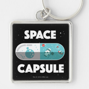 Porte-clés Capsule d'espace