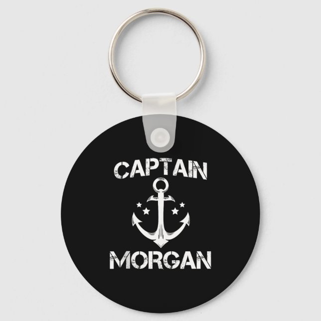 Porte-clés Captain Morgan Funny Birthday Ised Surname Clan Gi (Recto)