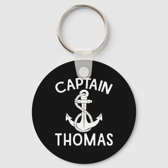 Porte-clés Captain Thomas Anchor Yacht Boating Ship Boat  (Recto)