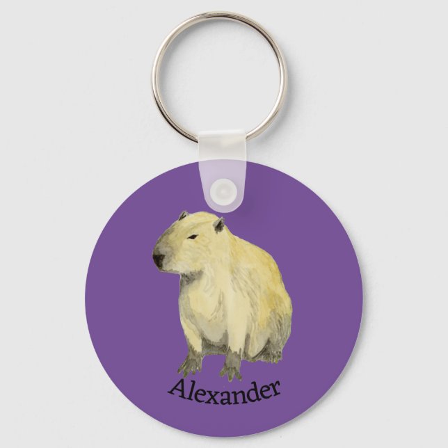 Porte-clés Capybara (Recto)