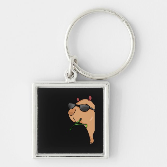 Porte-clés Capybara Lover Women Capybara Gift Men Capybara (Devant)