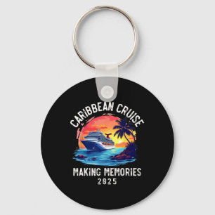 Porte-clés Caraibes Croisière 2025 Souvenir Correspondant Fam