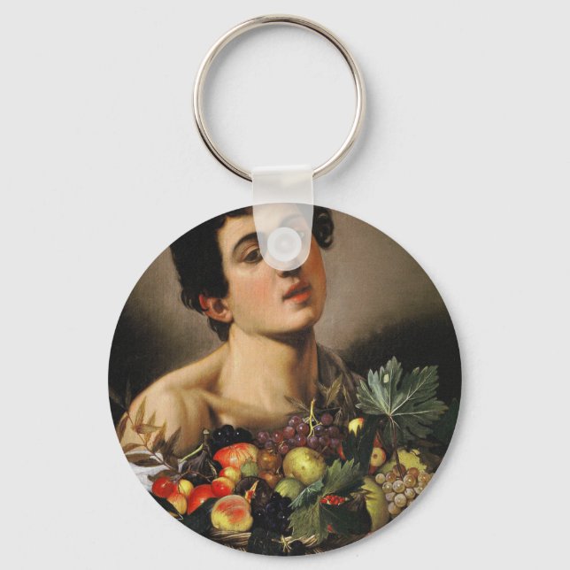 Porte-clés Caravaggio - Boy With Basket Of Fruit (Recto)