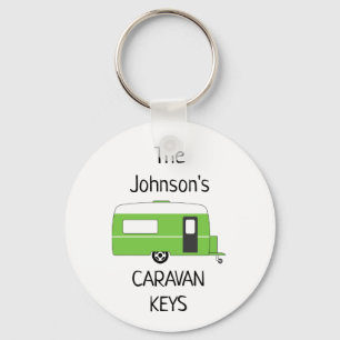 Porte-clés Caravan Keys personnalisées nom Porte - clé