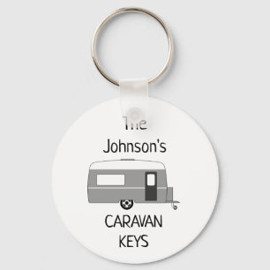 Porte-clés Caravan Keys personnalisées nom Porte - clé
