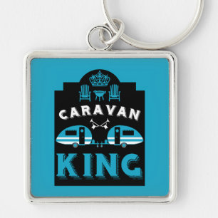 Porte-clés Caravan King Cadeaux Pour Campeurs