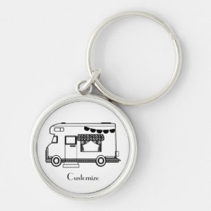 Porte-clés Caravane de camping RV Thunder_Cove
