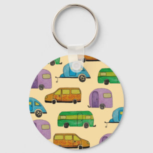 Porte-clés Caravanes de camping