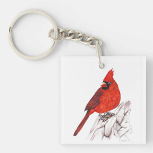 Porte-clés Cardinal