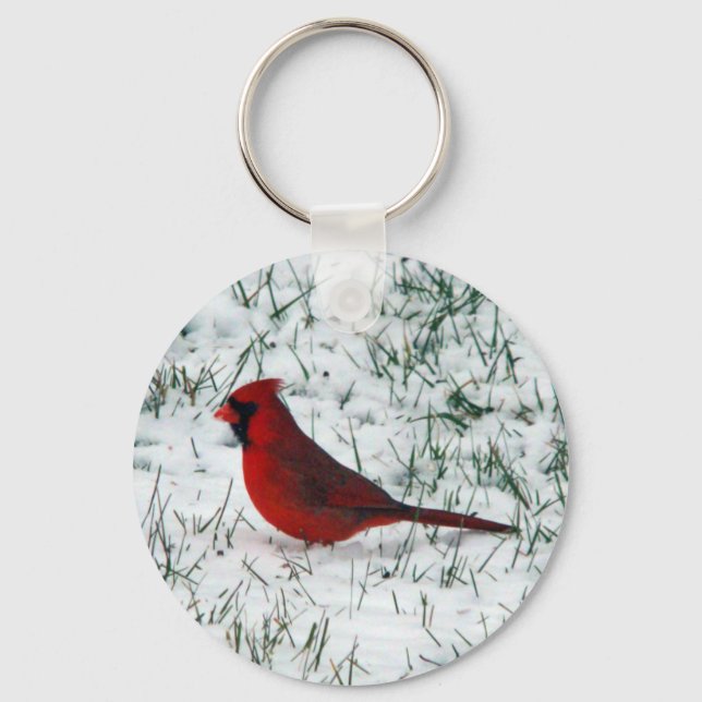 Porte-clés Cardinal de la Saint-Valentin (Recto)