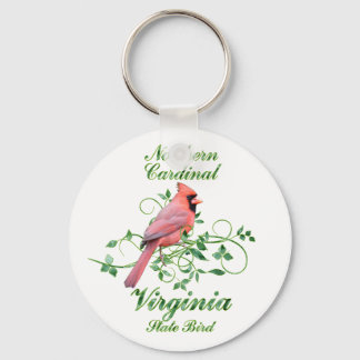 Porte-clés Cardinal Virginia State Bird
