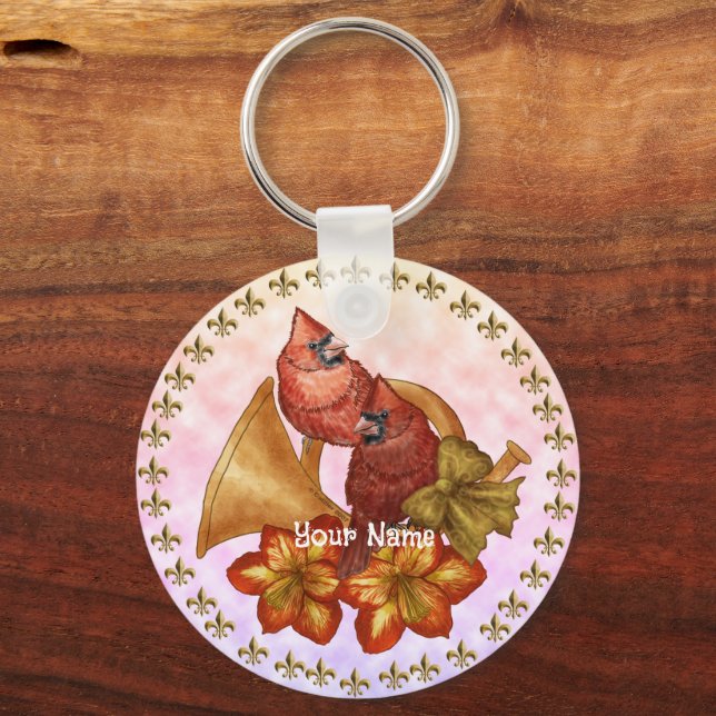 Porte-clés Cardinals Horn (Recto)