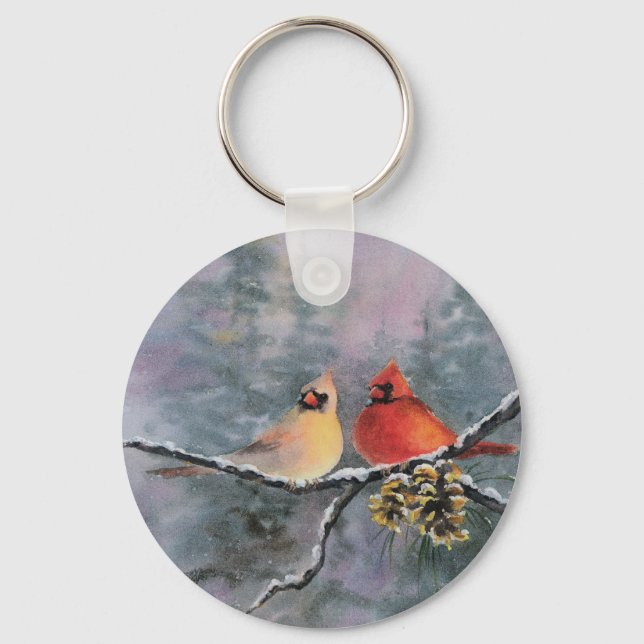 Porte-clés CARDINALS par SHARON SHARPE (Recto)
