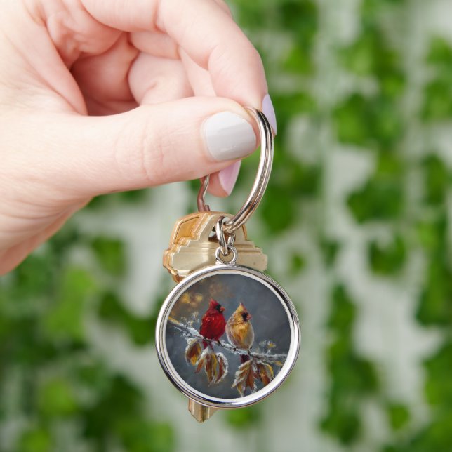 Porte-clés Cardinaux "Partagez l'esprit" (main)