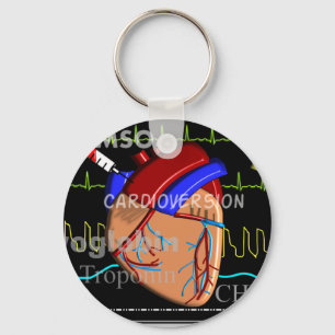 Porte-clés Cardiology Heart Design Keychain